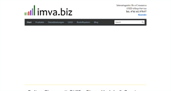 Desktop Screenshot of imva.biz