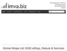 Tablet Screenshot of imva.biz